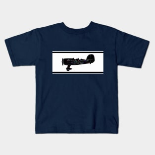 Loughead and Northrup Aeroplane Logo Kids T-Shirt